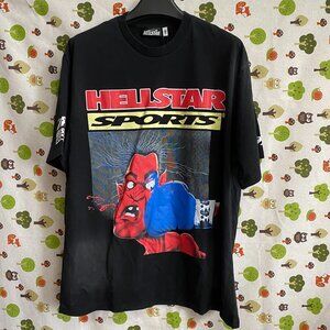 Hellstar Knock Out Tee Round Neck Short Sleeve Tee